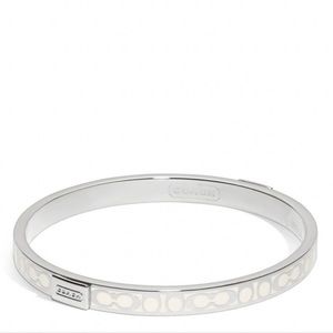 Coach Jewelry - Coach signature bangle bracelet Coach Jewelry - Coach signature bangle bracelet